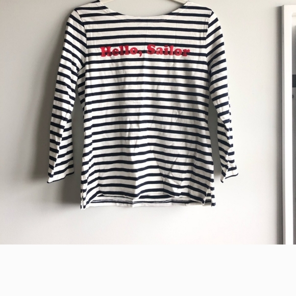 J. Crew hello sailor stripped shirt - Picture 3 of 4